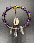 Amethyst Anklet