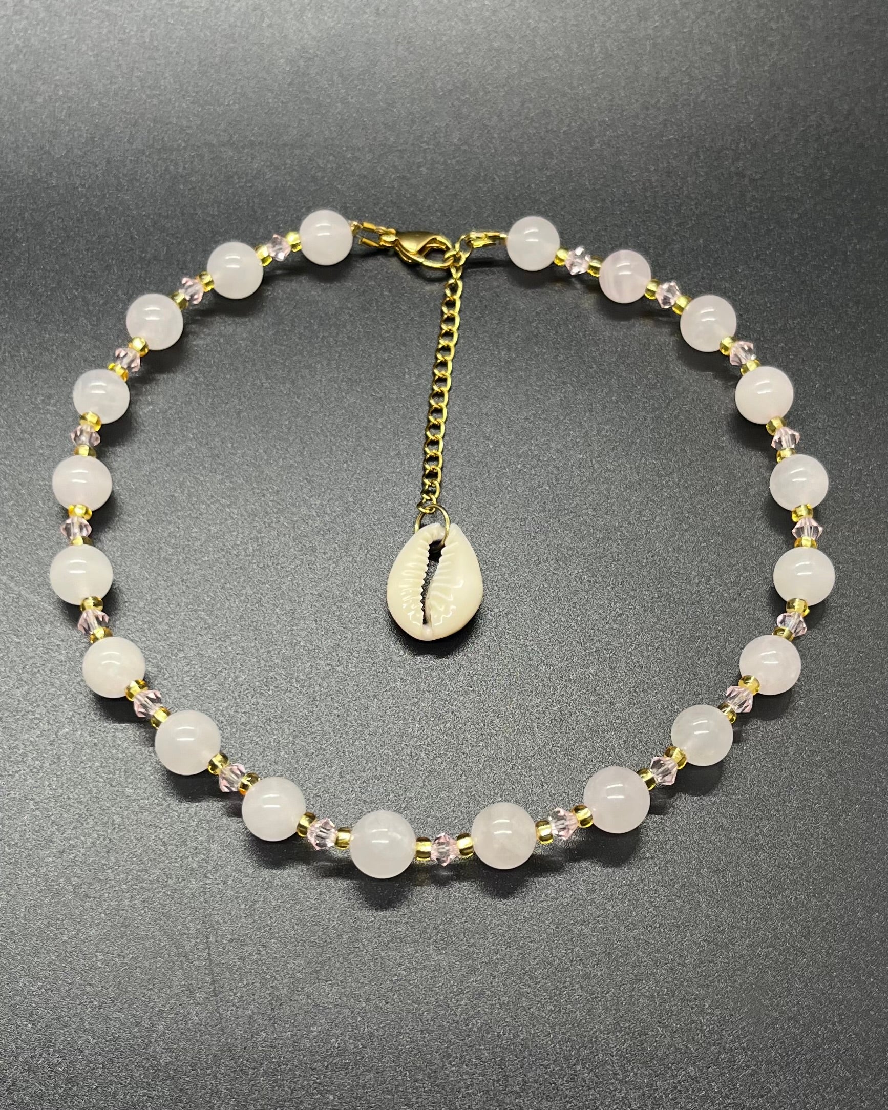 Rose Quartz Choker I