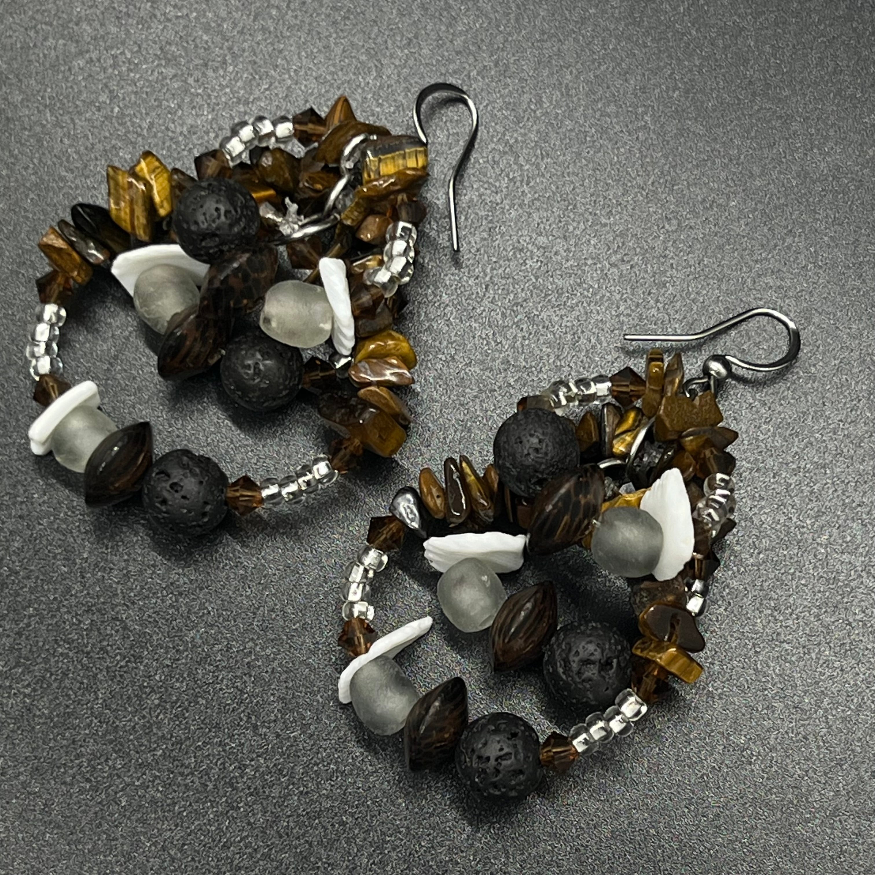 Tiger's Eye Earrings
