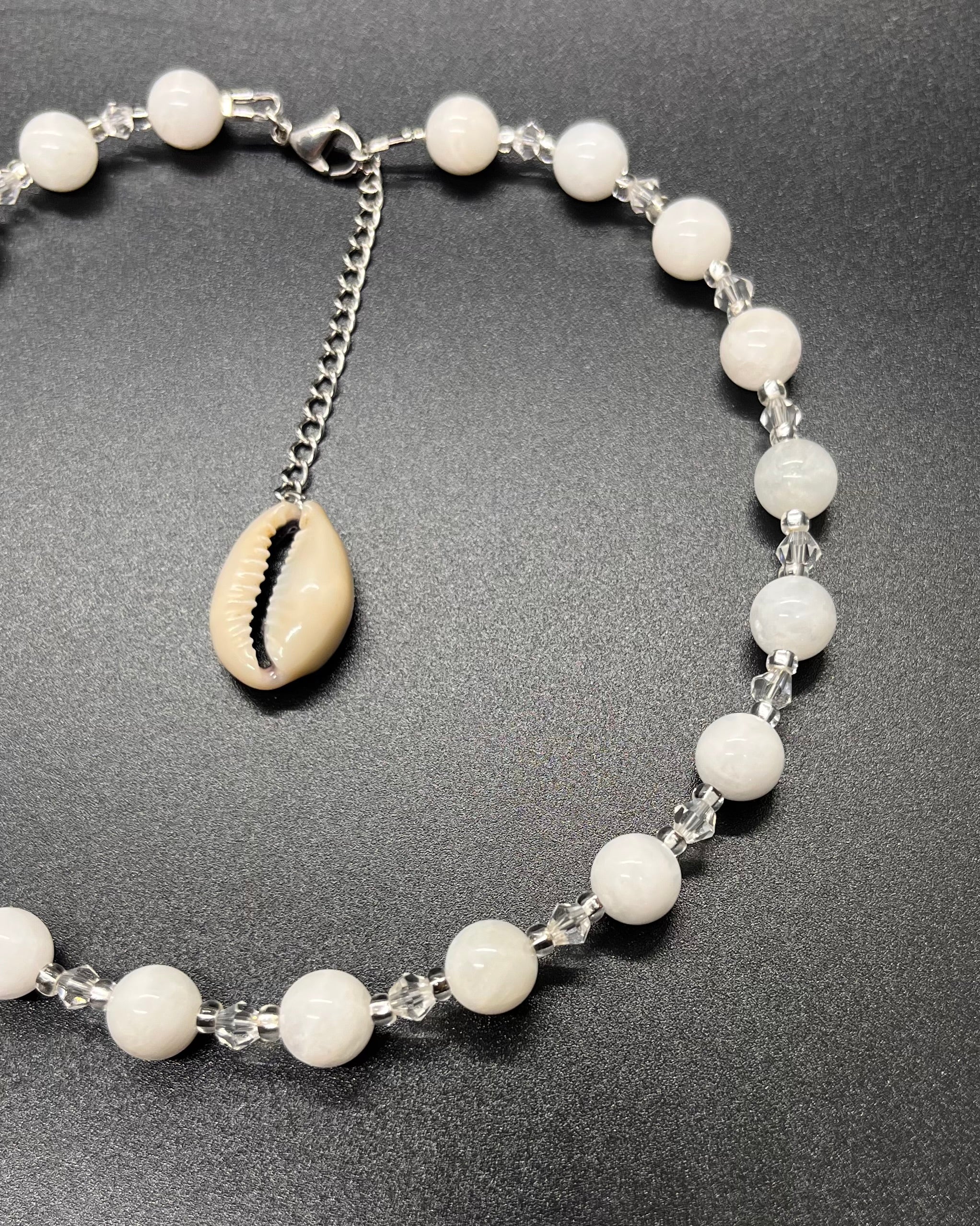 Rainbow Moonstone Choker I