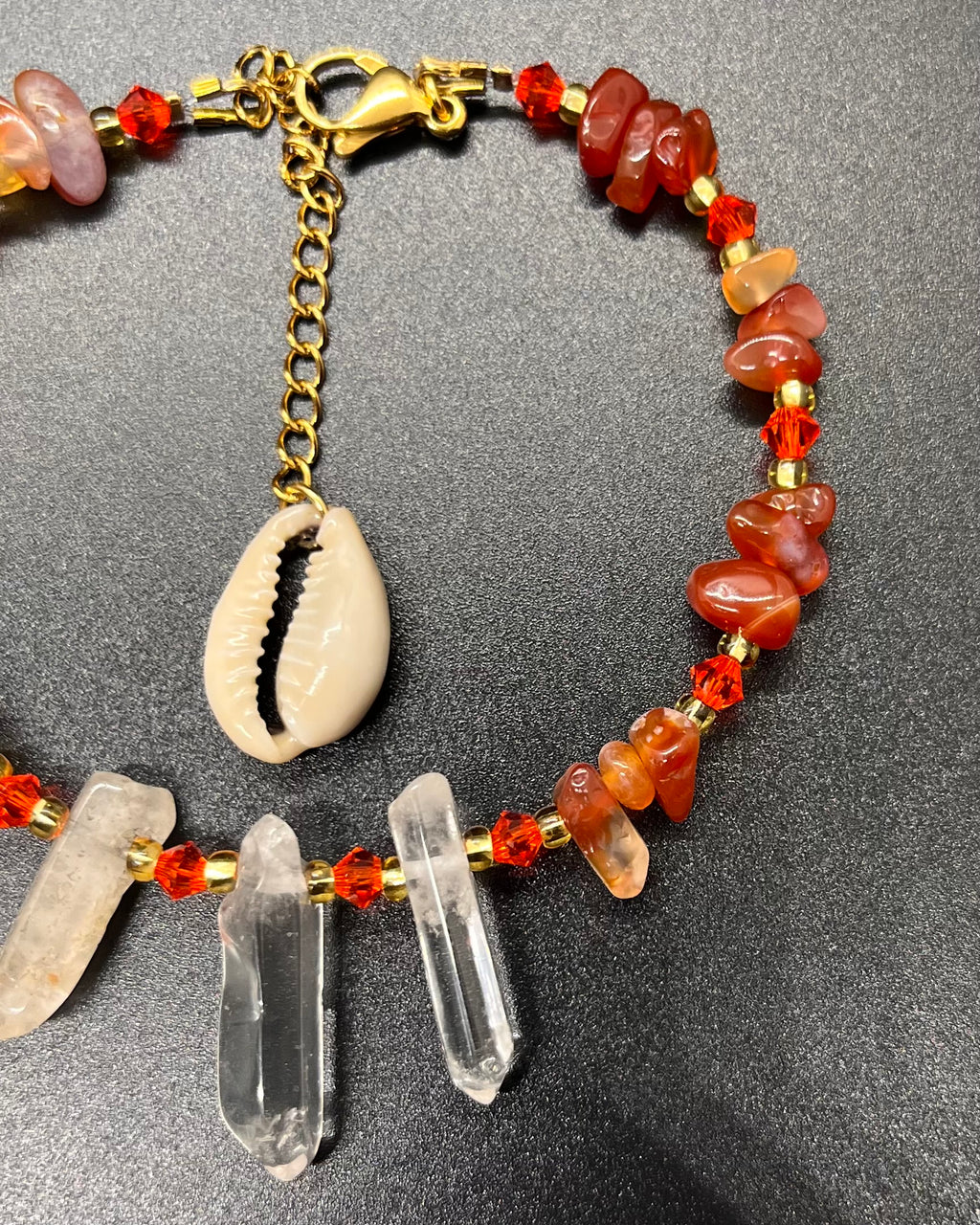 Carnelian Anklet