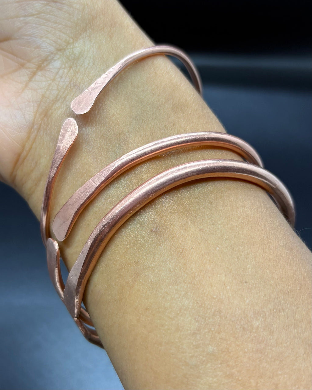 Copper 3pc Bangle Set