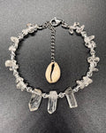 Clear Quartz Anklet