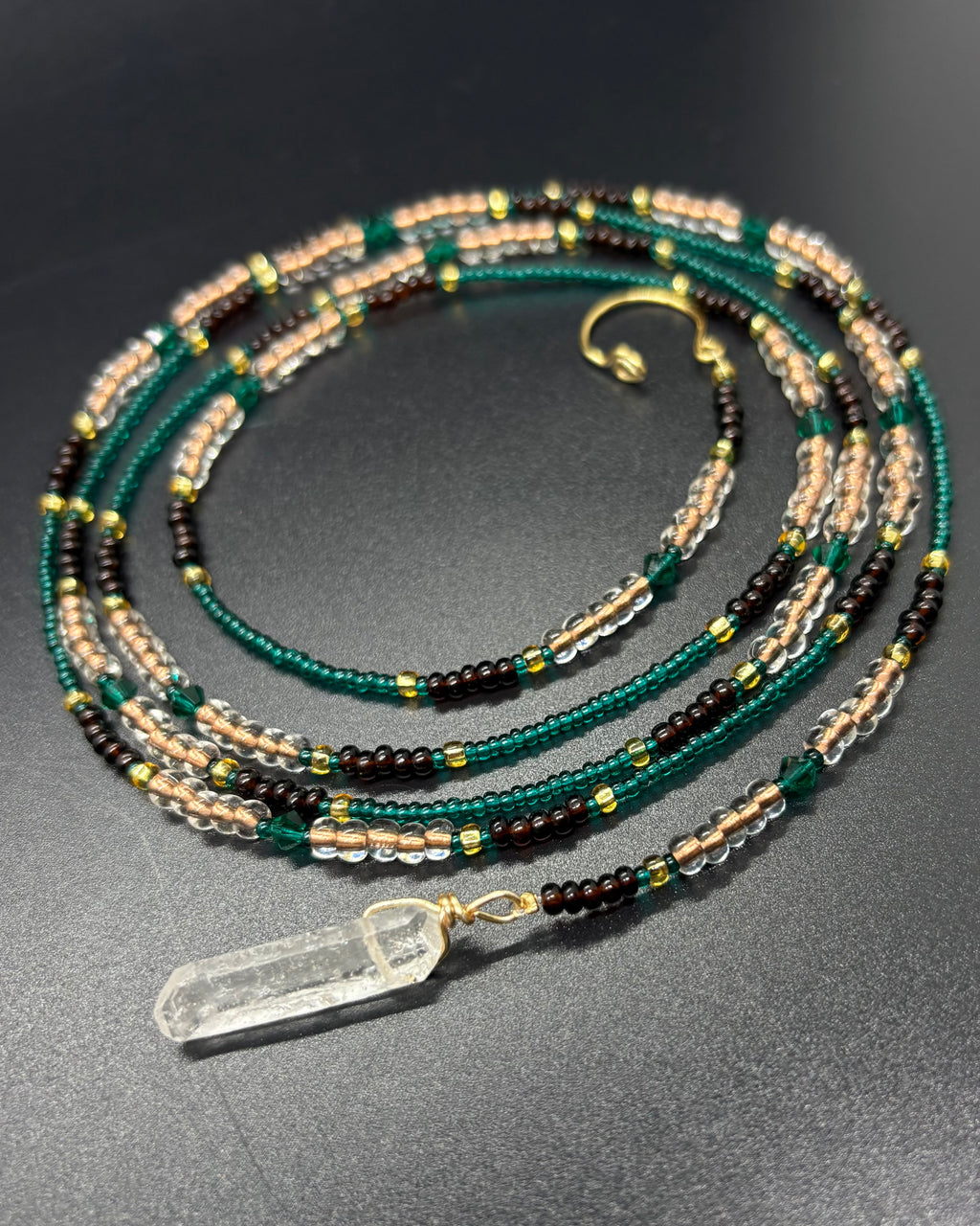 Holistic Contributions Lip Cuff Necklace