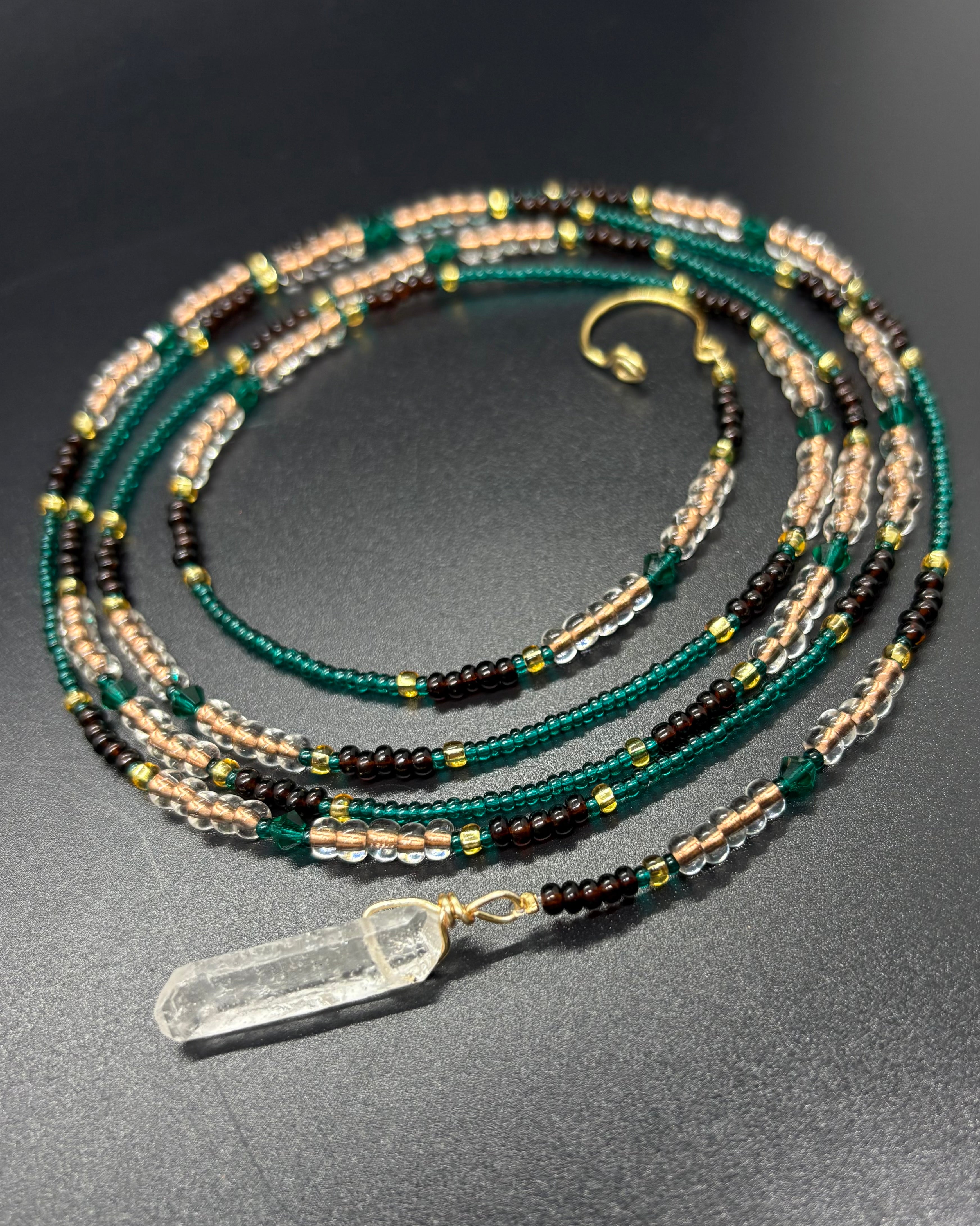 Holistic Contributions Lip Cuff Necklace