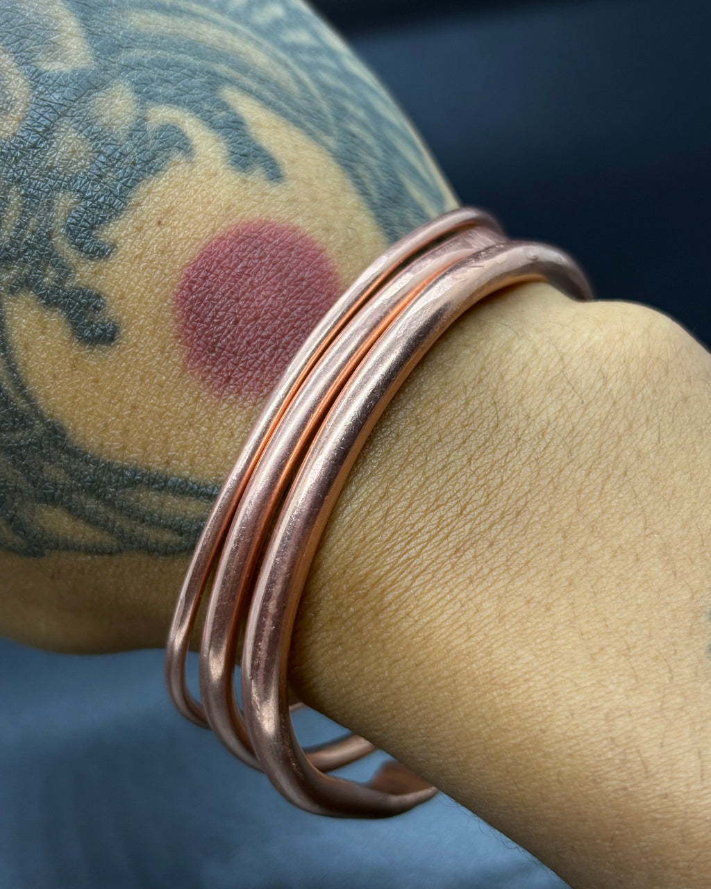 Copper 3pc Bangle Set