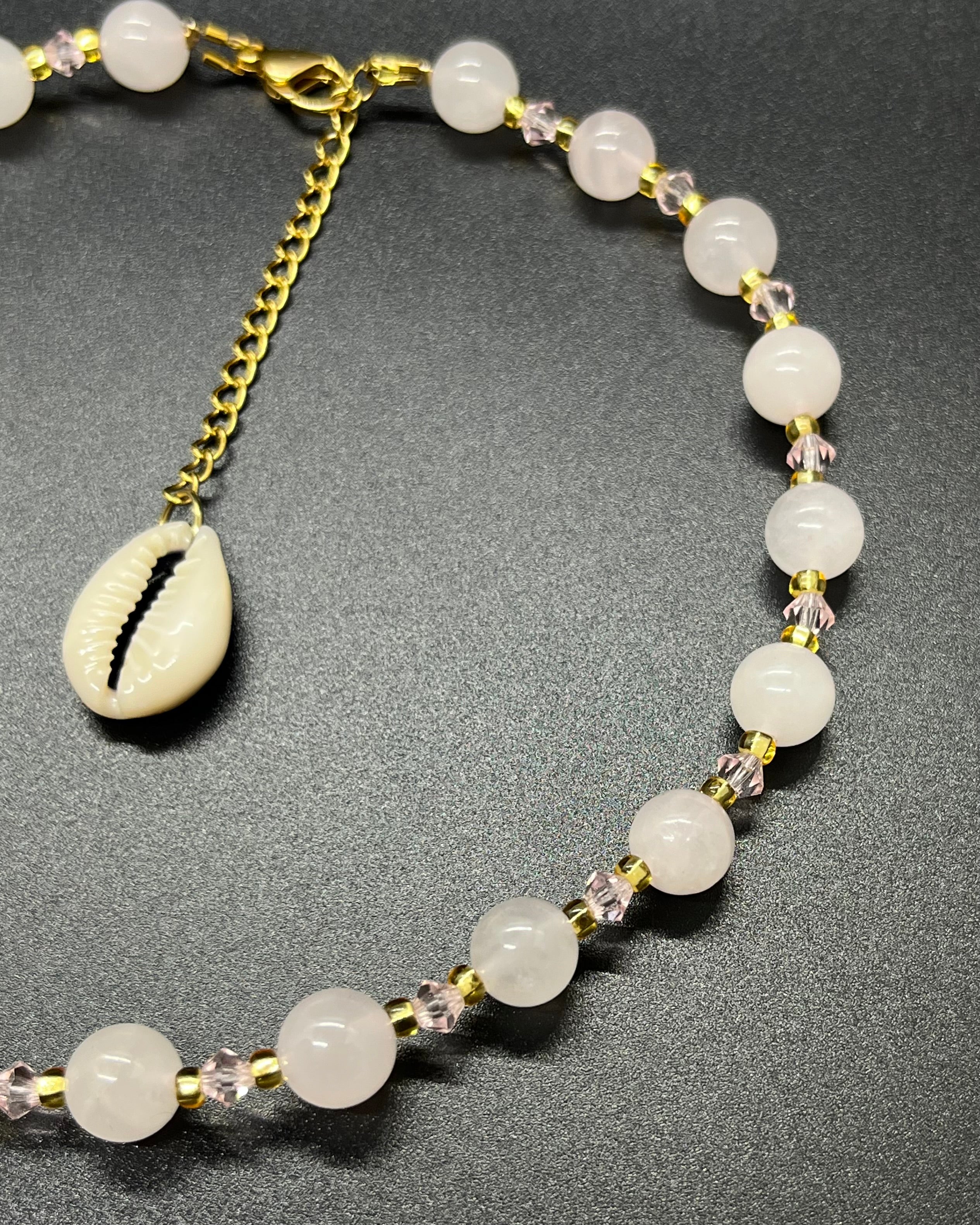 Rose Quartz Choker I