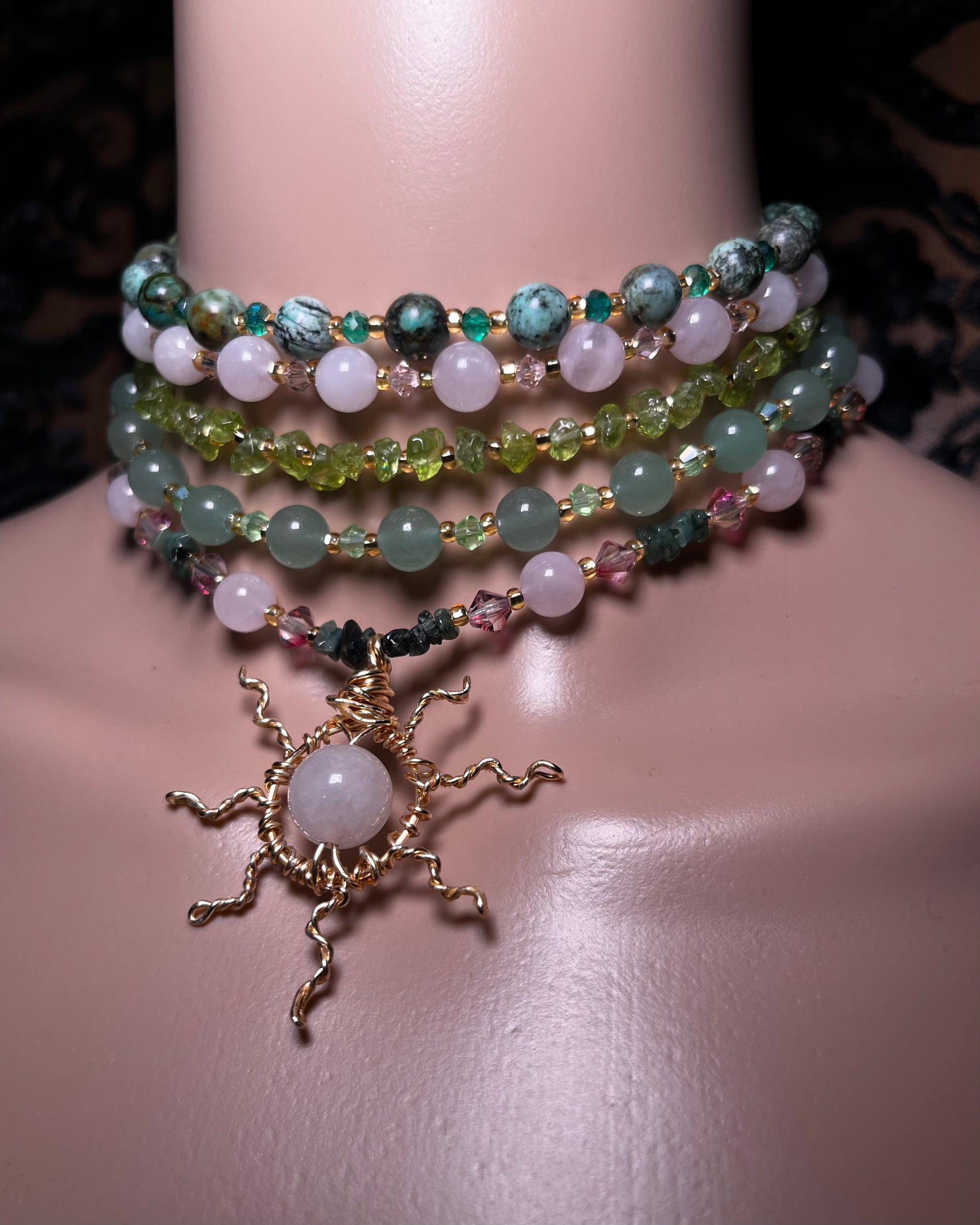 Peridot Choker II