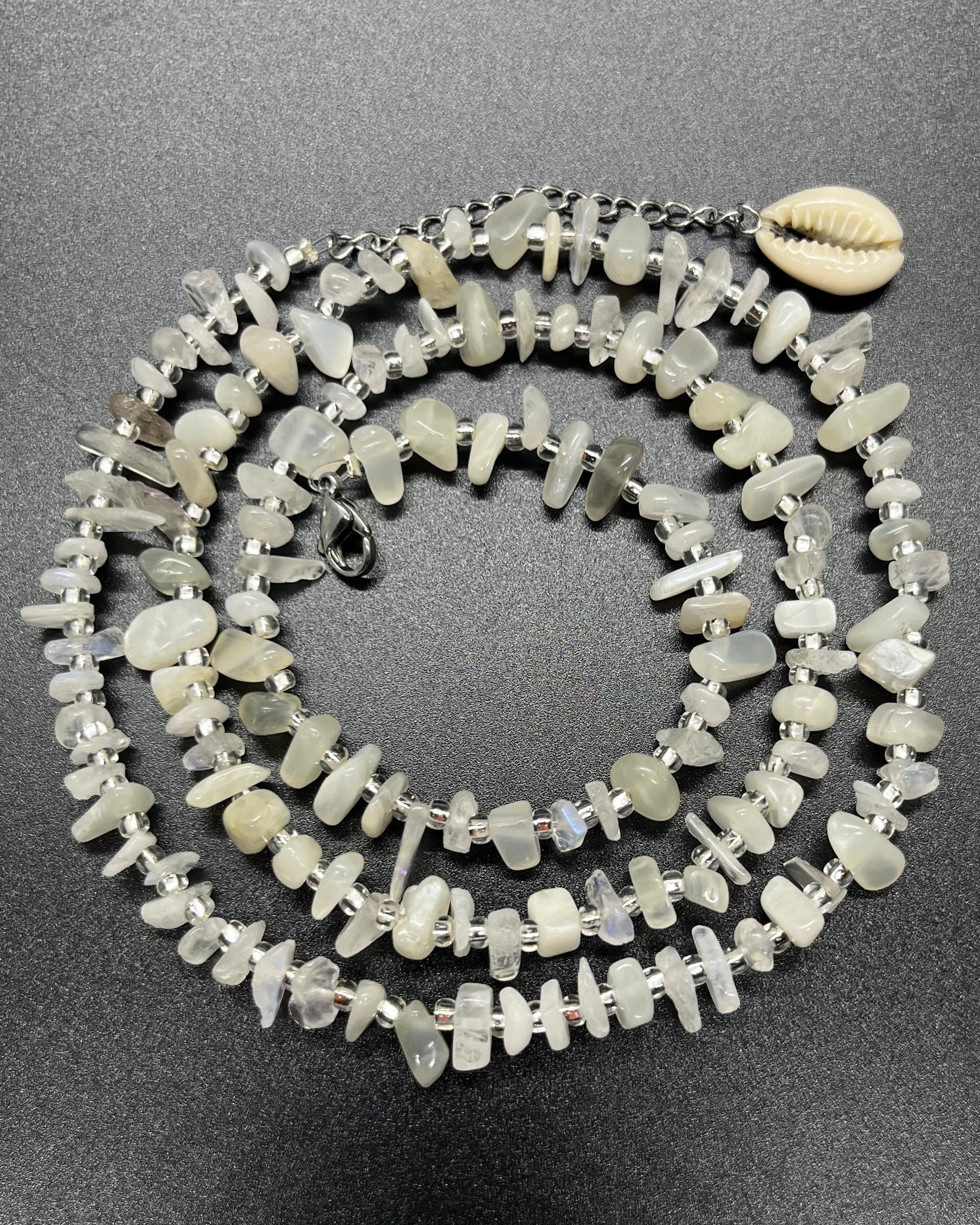 White Moonstone Waist Bead II
