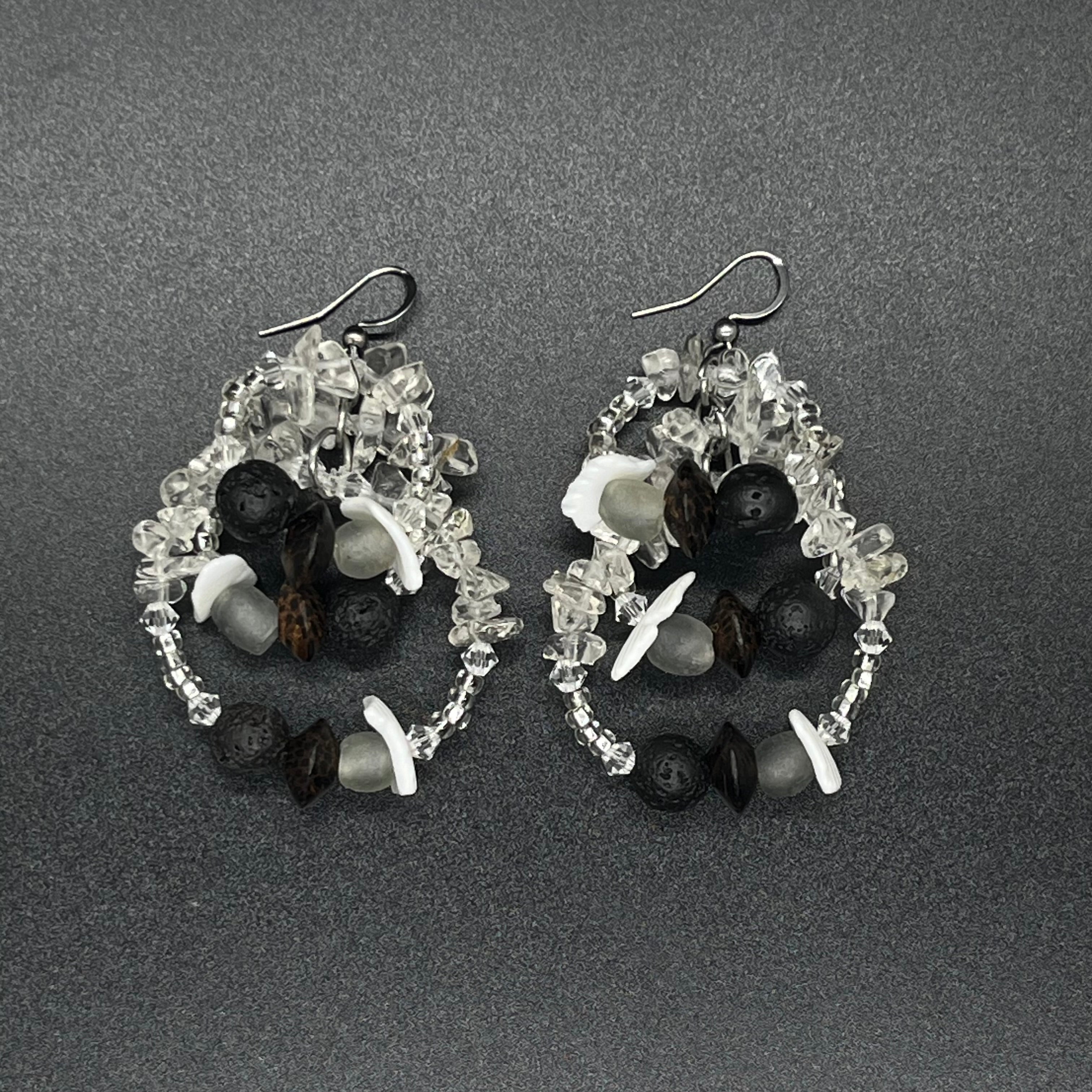 Clear Quartz Earrings