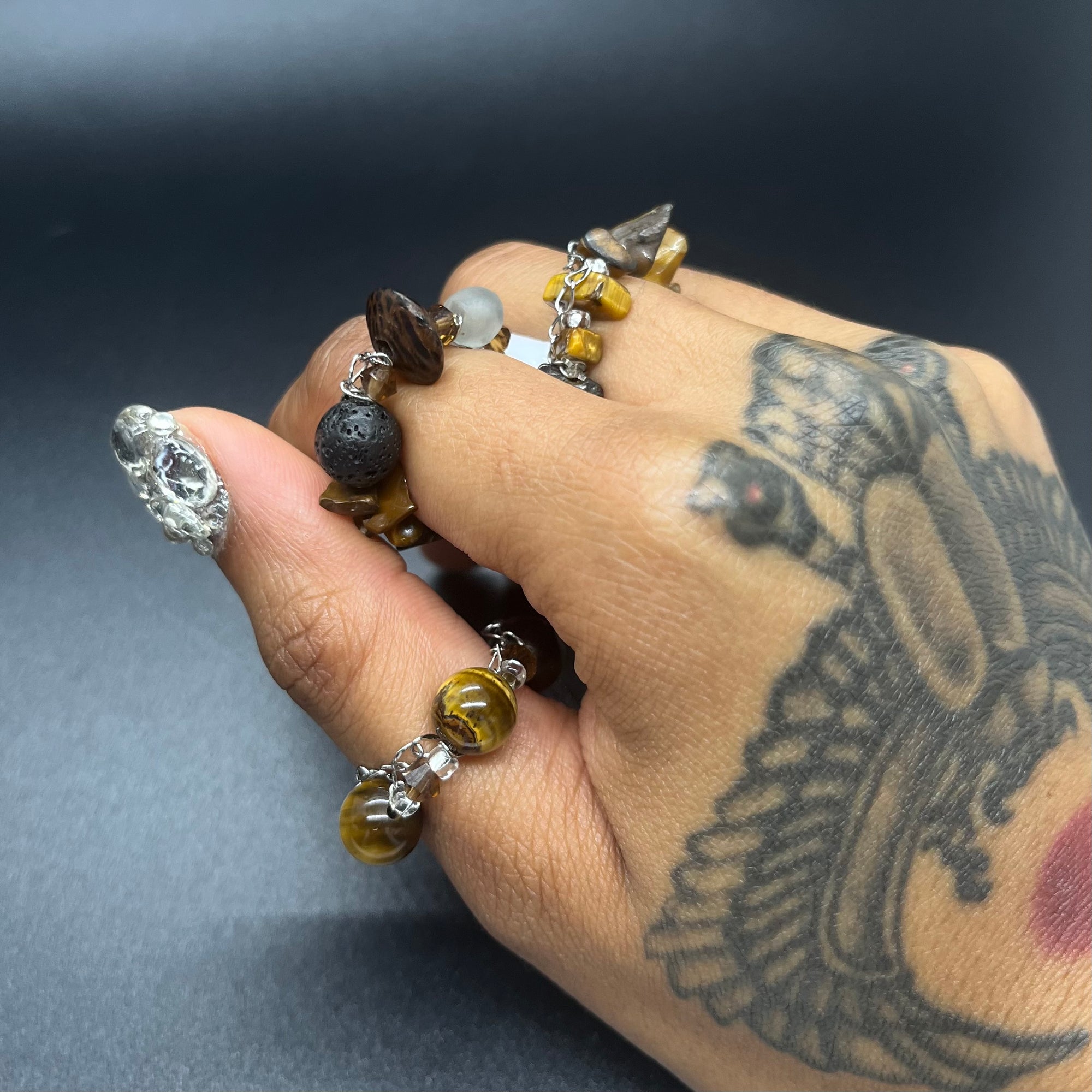Tiger's Eye 3pc Ring Set