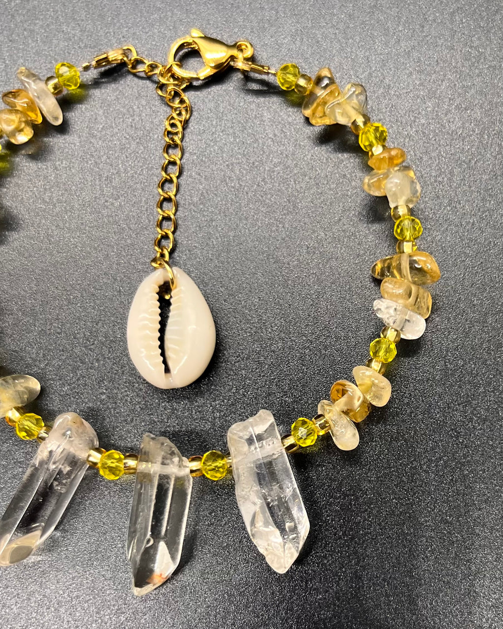 Citrine Anklet