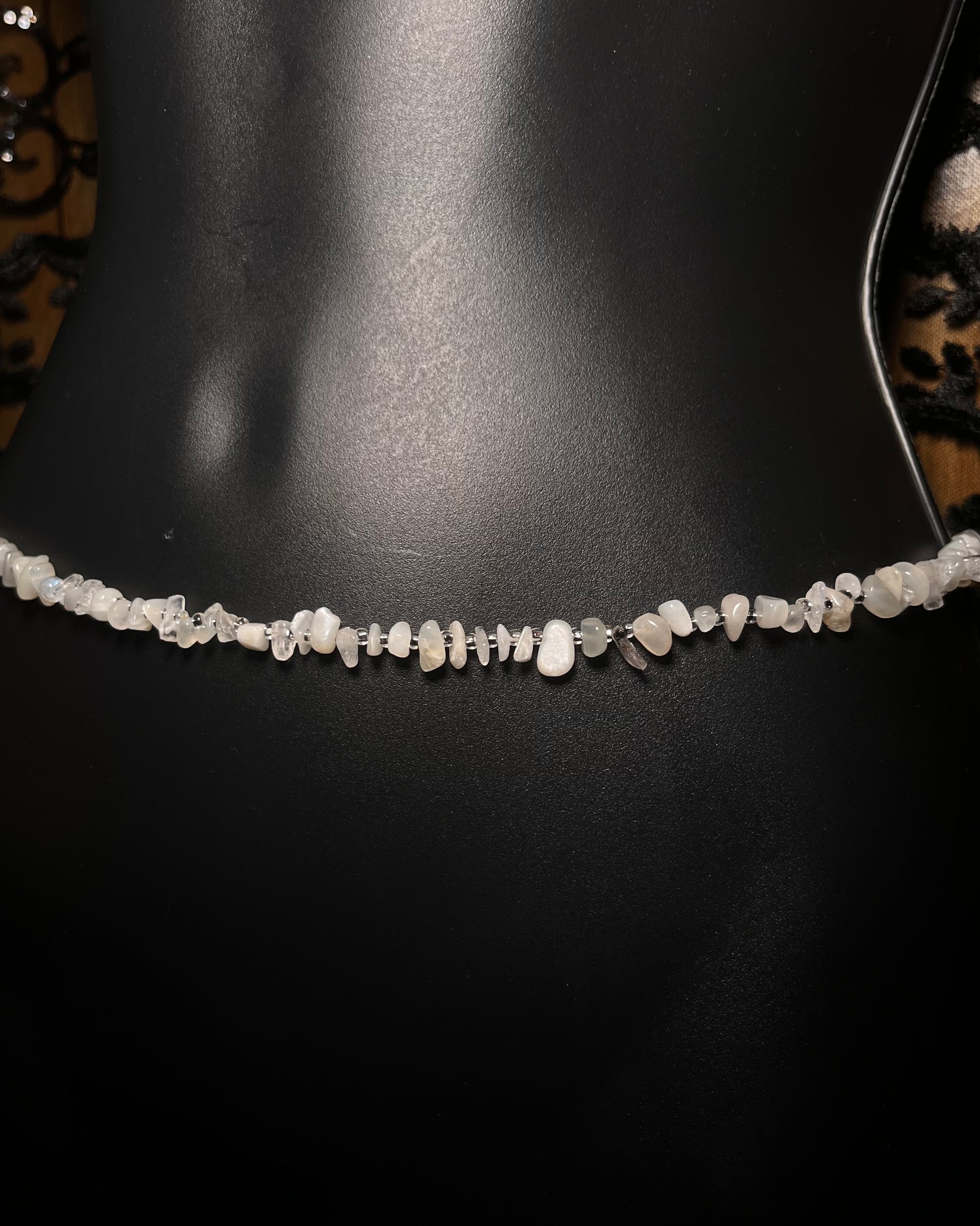White Moonstone Waist Bead II