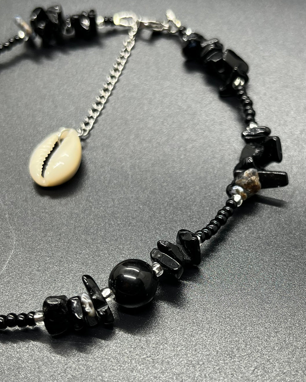 Obsidian x Onyx Evil Eye Protection Choker