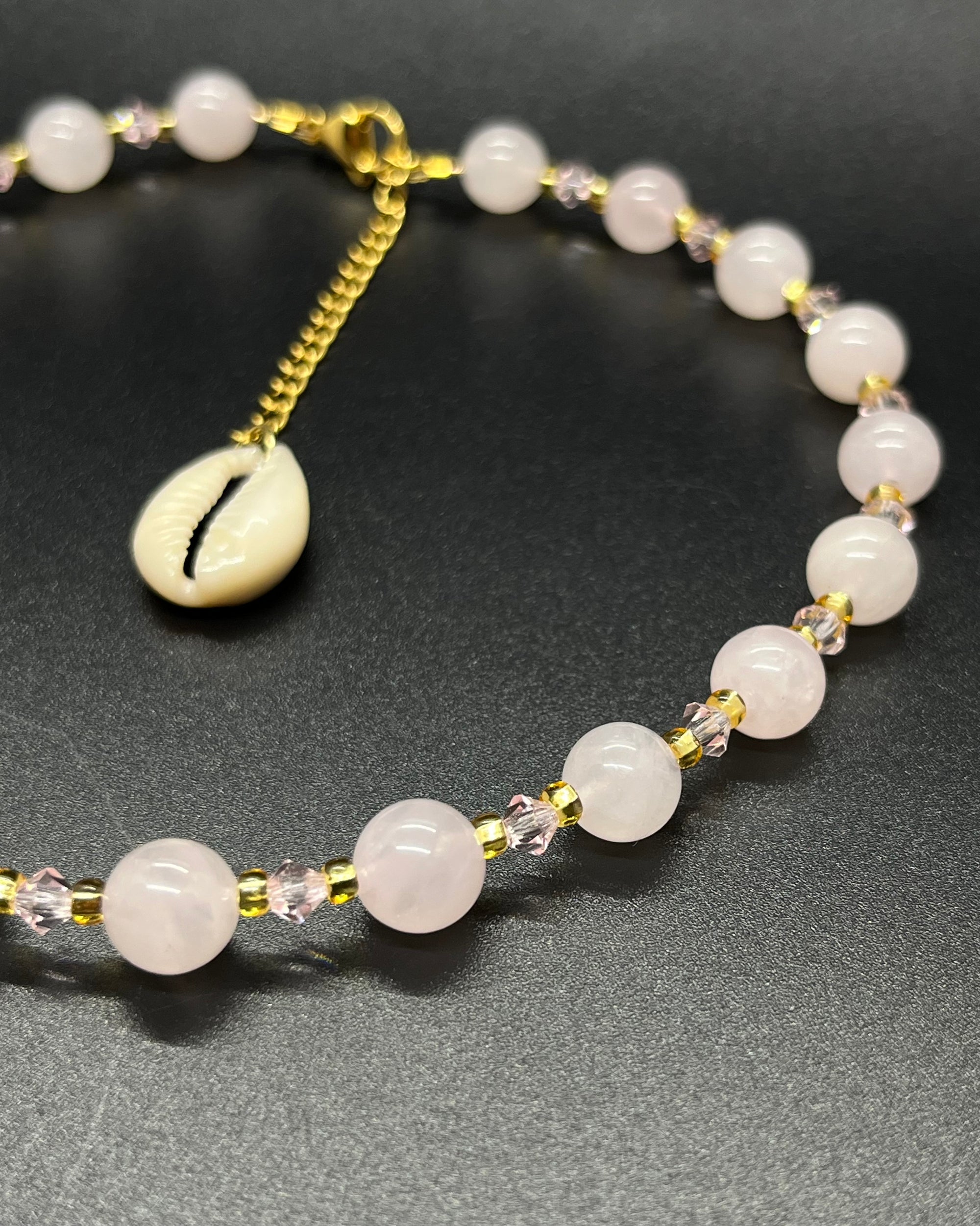 Rose Quartz Choker I