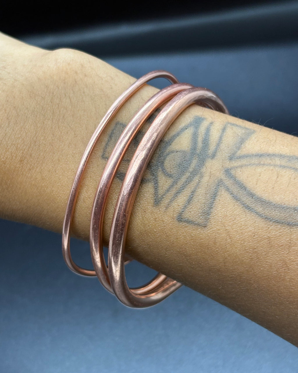 Copper 3pc Bangle Set