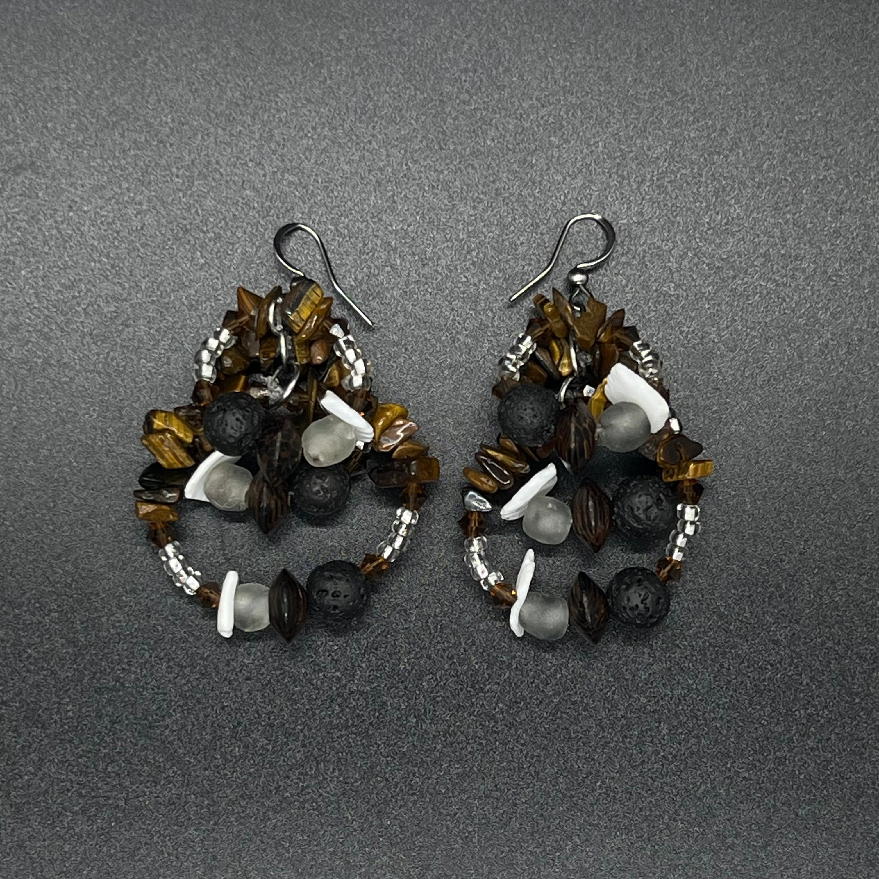 Tiger's Eye Earrings