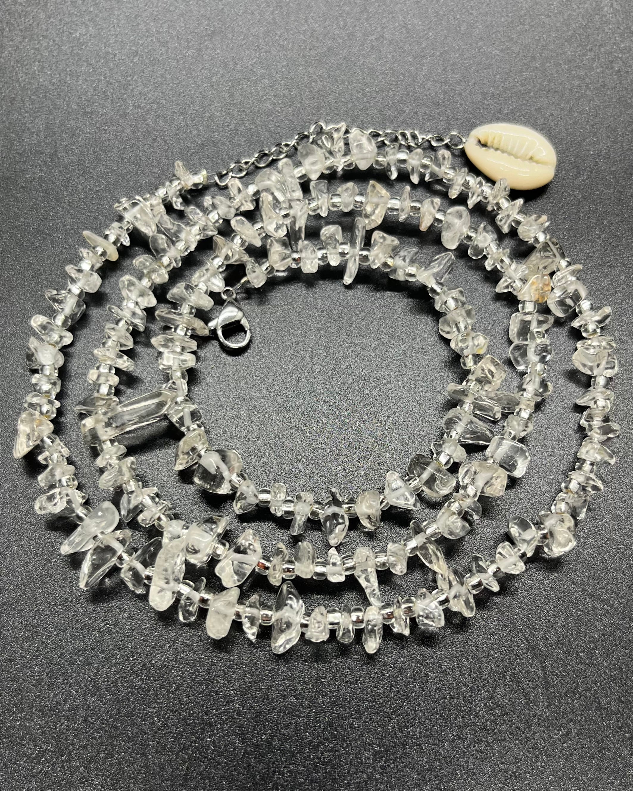 Clear Quartz Waist Bead II