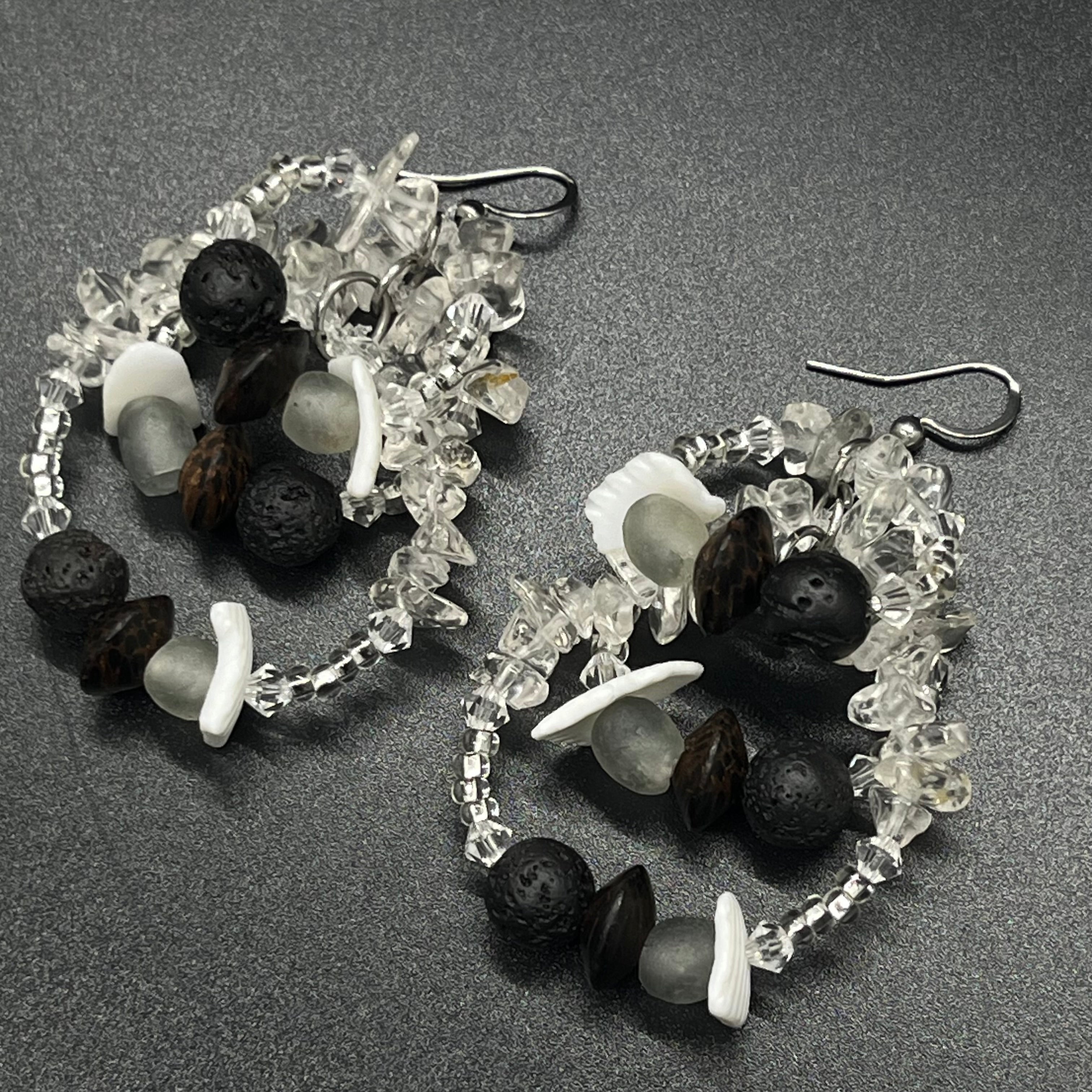 Clear Quartz Earrings