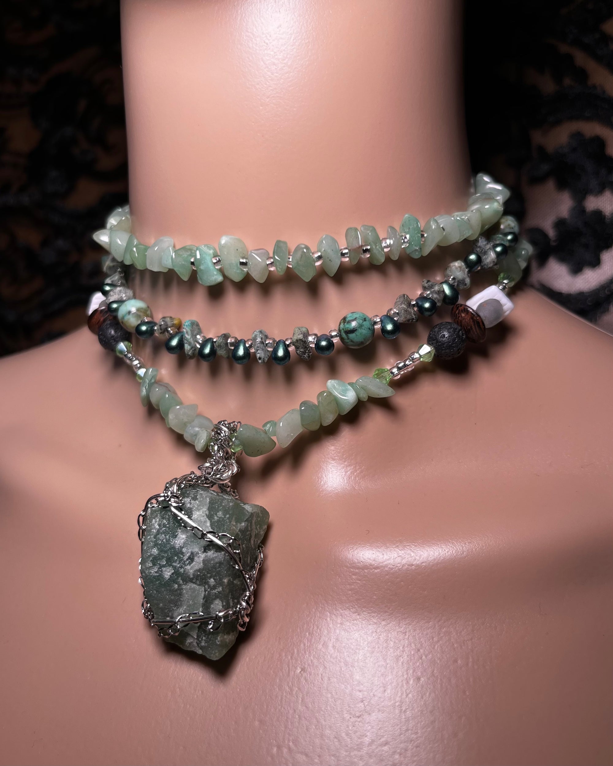 Turquoise Drop Choker