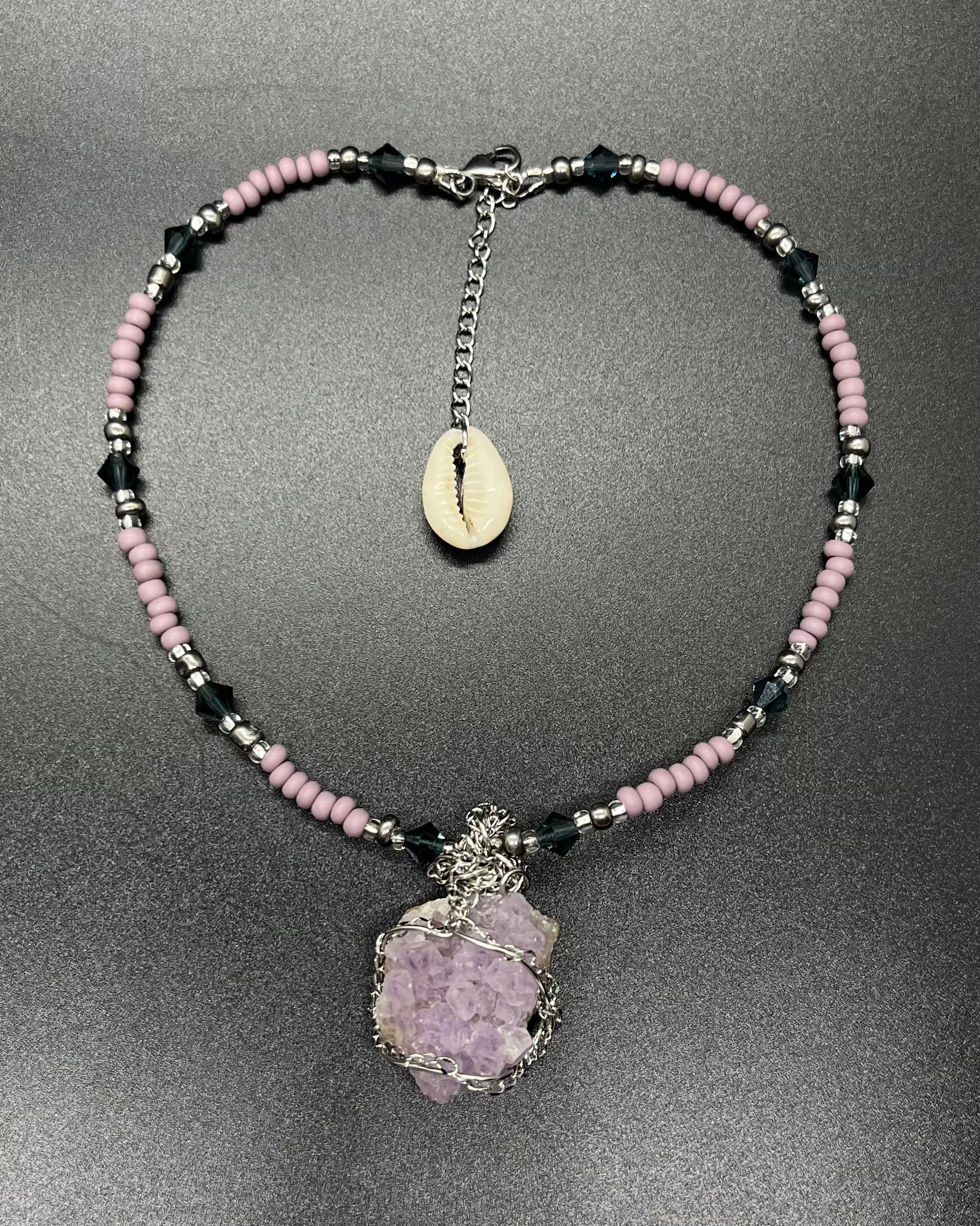 Amethyst Necklace — Pickup Only