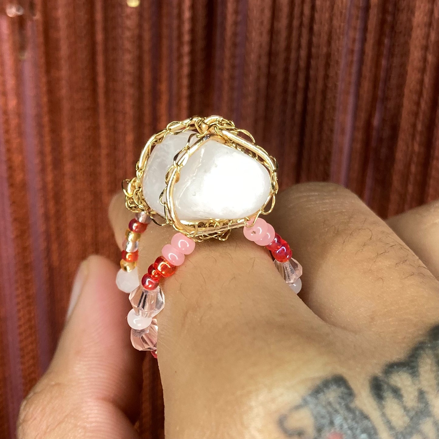 Rose Quartz Ring