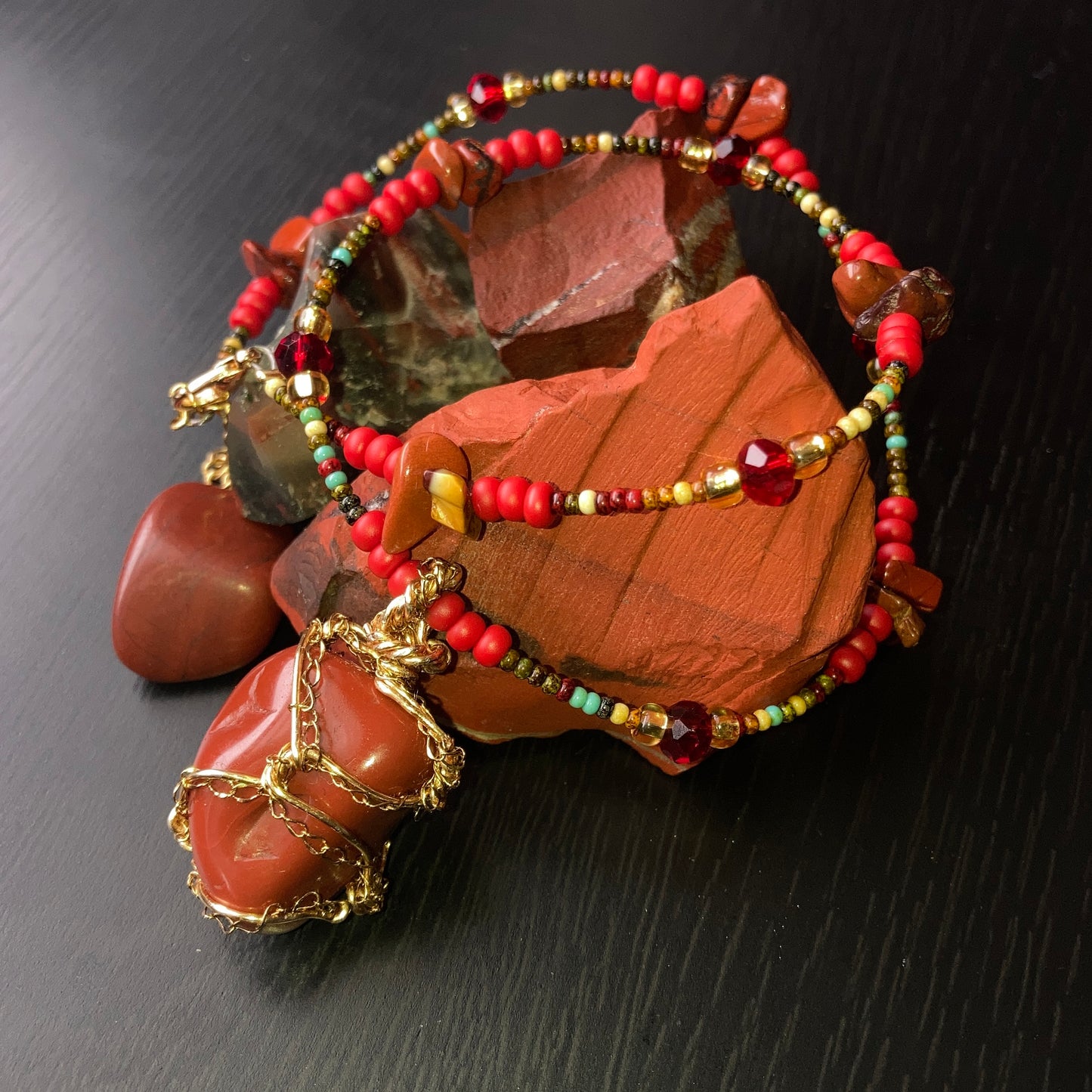 Red Jasper Necklace