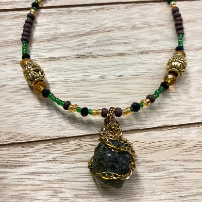 Moldavite Necklace